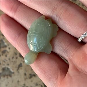 Jade Green Carved Genuine Stone Pendant Charm Figurine